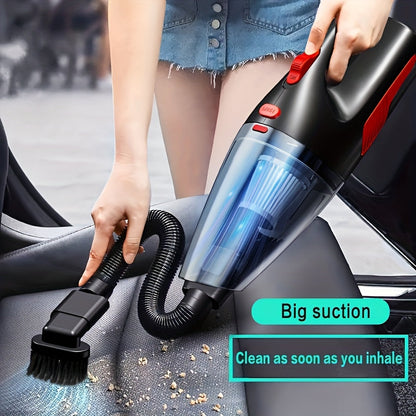 CascadeVac Cordless Car Vacuum Cleaner - Big Suction, Large Capacity, USB Rechargeable, Ideal for Home and Car/Office Cleaning, Portable with Crevice Tool, Car Vacuum Cleaner | Modern Vacuum | Durable Plastic Body, Vacuum Cle Greenset59 Shop