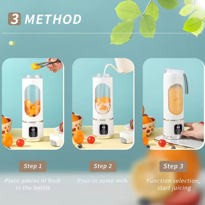 Portable Blender For Shakes And Smoothies With 16 Oz BPA Free Travel Cup And Lid, Durable Blades For Powerful Blending, For Outings, Travel, Home And Office Use Greenset59 Shop