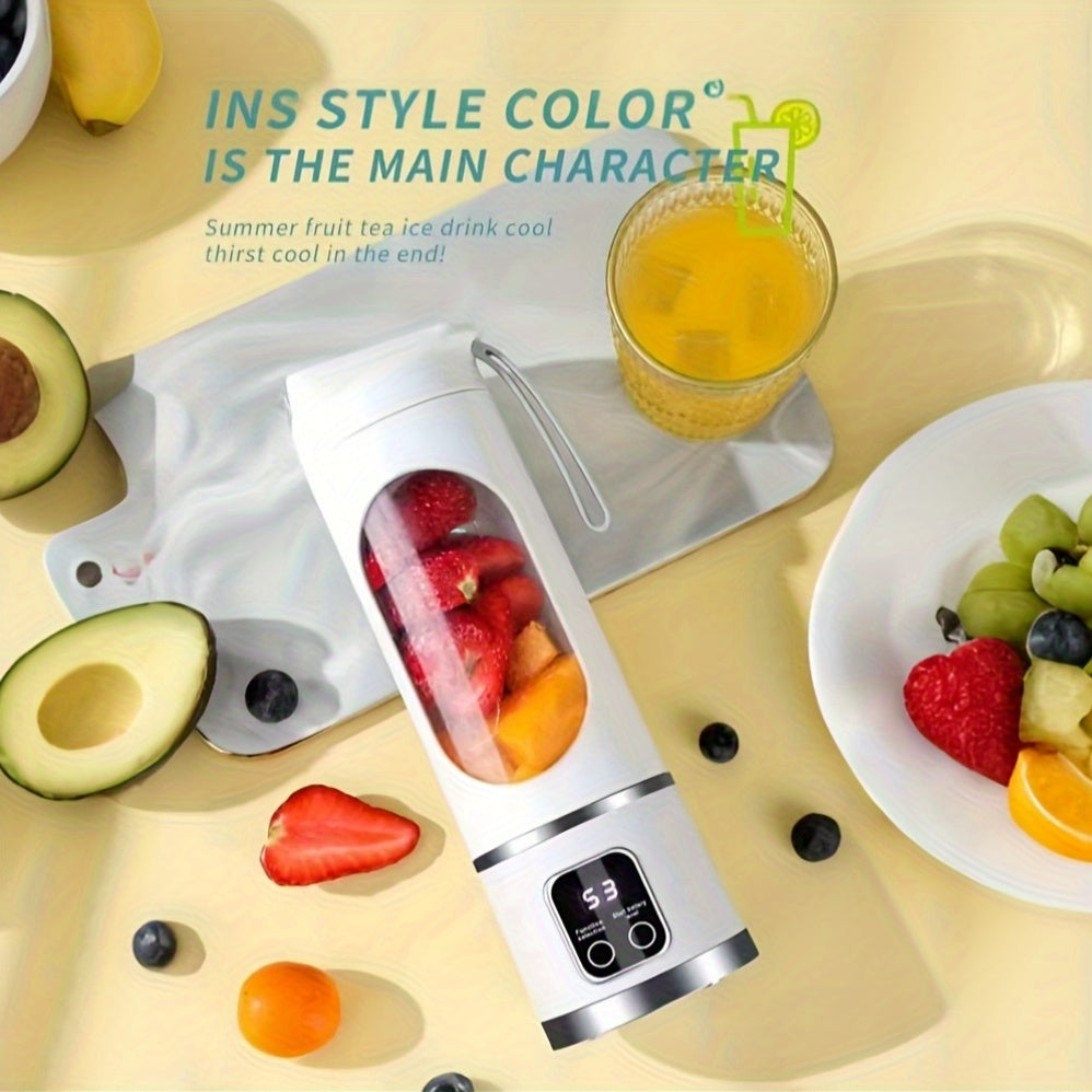 Portable Blender For Shakes And Smoothies With 16 Oz BPA Free Travel Cup And Lid, Durable Blades For Powerful Blending, For Outings, Travel, Home And Office Use Greenset59 Shop