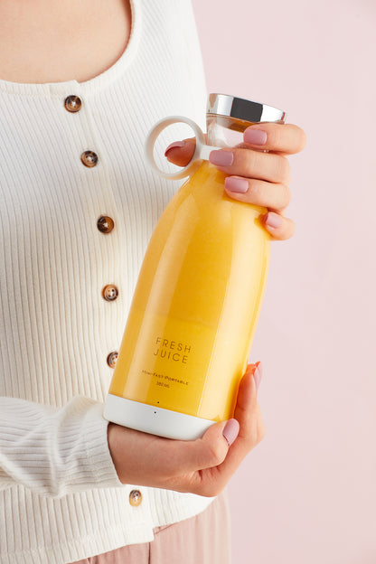 Mini Blender Portable 350ml Sans Fil USB - Mixeur Fruits Rechargeable Gisay