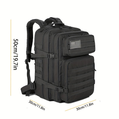 Outdoor Backpack Large 3 Day Pack Molle Bag Backpack Bug Out Bag Hiking Treeking Rucksack