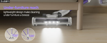 Corded Vacuum Cleaner, Powerful 20Kpa Suction, With LED Light, 6-in-1 Corded Stick Vacuum Cleaner, Suitable For Pet Hair On Carpets And Hard Floors, 600-watt Handheld Vacuum Cleaner Greenset59 Shop