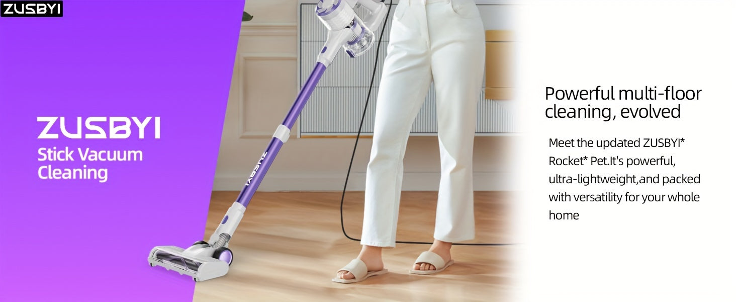 Corded Vacuum Cleaner, Powerful 20Kpa Suction, With LED Light, 6-in-1 Corded Stick Vacuum Cleaner, Suitable For Pet Hair On Carpets And Hard Floors, 600-watt Handheld Vacuum Cleaner Greenset59 Shop
