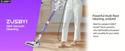 Corded Vacuum Cleaner, Powerful 20Kpa Suction, With LED Light, 6-in-1 Corded Stick Vacuum Cleaner, Suitable For Pet Hair On Carpets And Hard Floors, 600-watt Handheld Vacuum Cleaner Greenset59 Shop
