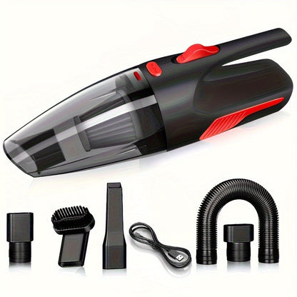 CascadeVac Cordless Car Vacuum Cleaner - Big Suction, Large Capacity, USB Rechargeable, Ideal for Home and Car/Office Cleaning, Portable with Crevice Tool, Car Vacuum Cleaner | Modern Vacuum | Durable Plastic Body, Vacuum Cle Greenset59 Shop