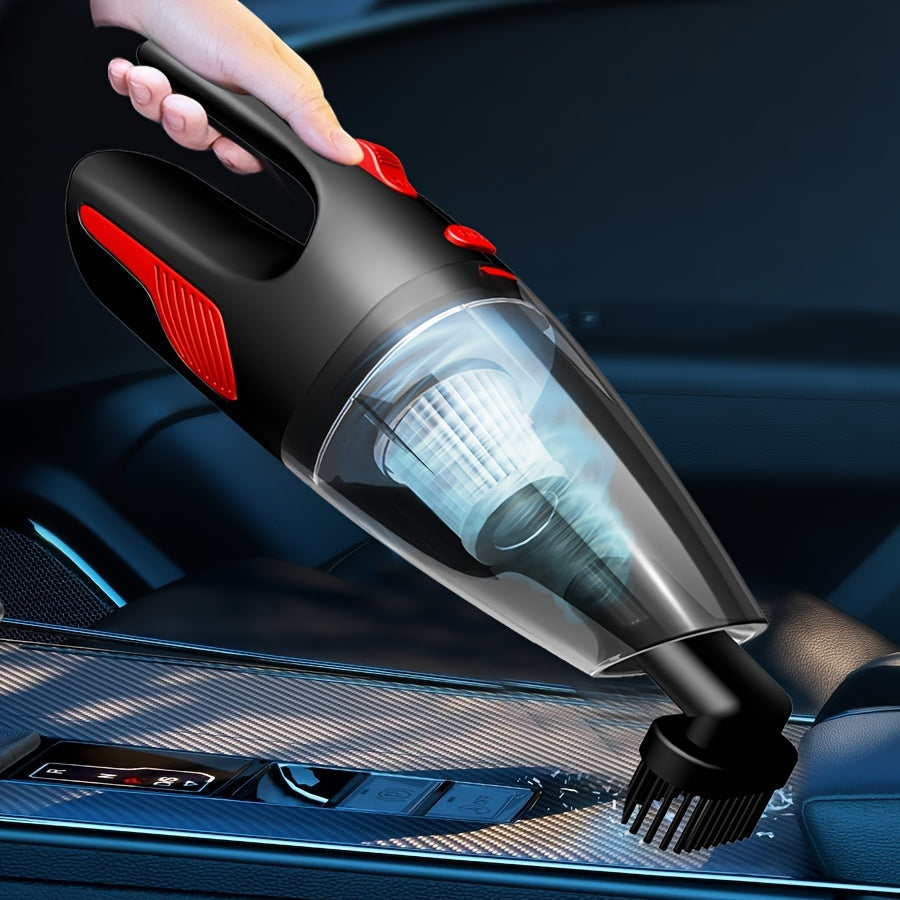 CascadeVac Cordless Car Vacuum Cleaner - Big Suction, Large Capacity, USB Rechargeable, Ideal for Home and Car/Office Cleaning, Portable with Crevice Tool, Car Vacuum Cleaner | Modern Vacuum | Durable Plastic Body, Vacuum Cle Greenset59 Shop