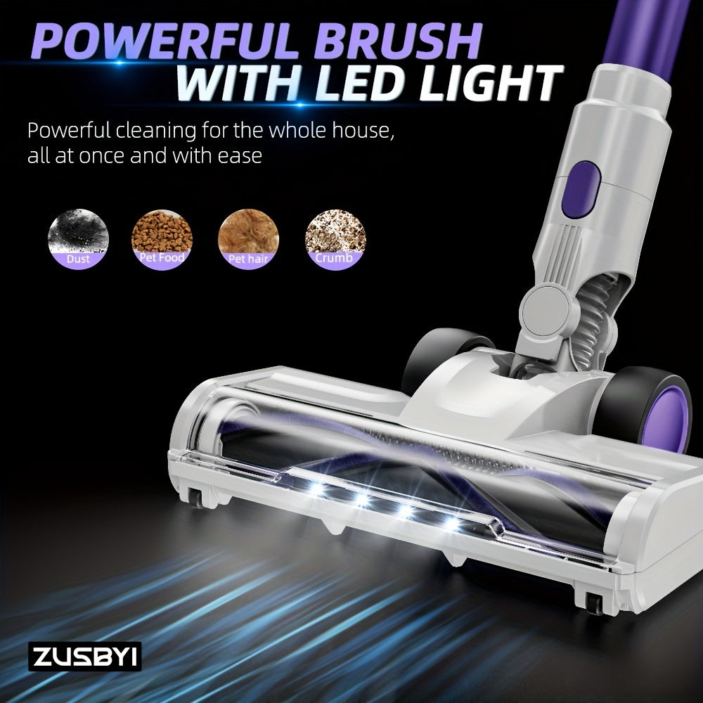 Corded Vacuum Cleaner, Powerful 20Kpa Suction, With LED Light, 6-in-1 Corded Stick Vacuum Cleaner, Suitable For Pet Hair On Carpets And Hard Floors, 600-watt Handheld Vacuum Cleaner Greenset59 Shop