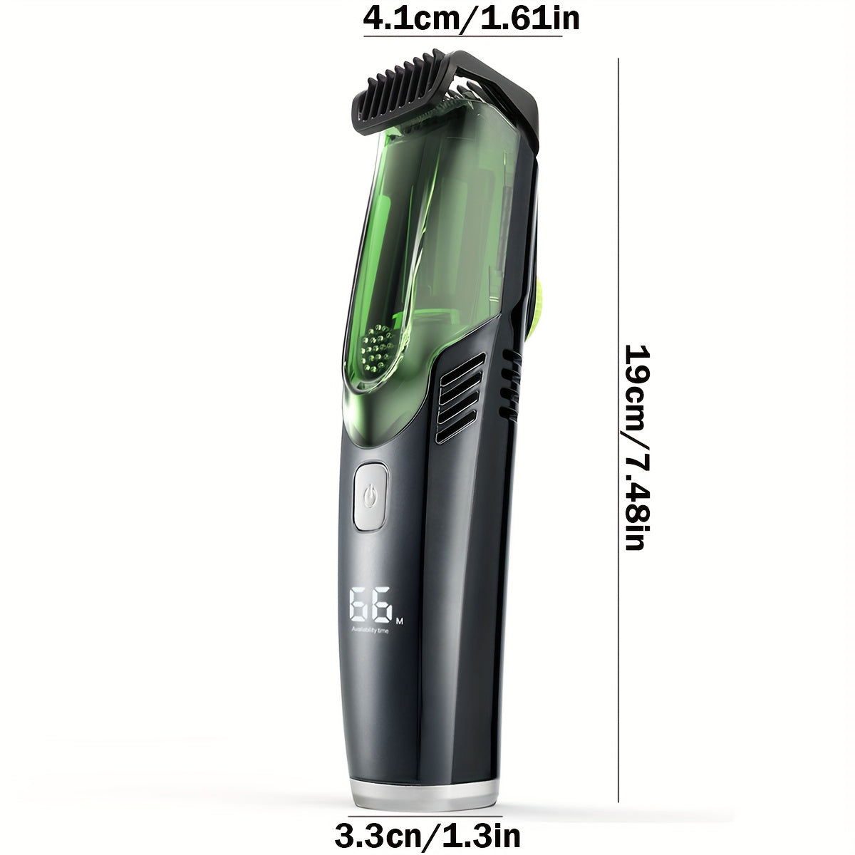 Men's Beard Shaver Groin & Body Grooming Trimmer Professional Cordless Hair Clipper With Vacuum Cleaner Father's Day Gift Greenset59 Shop