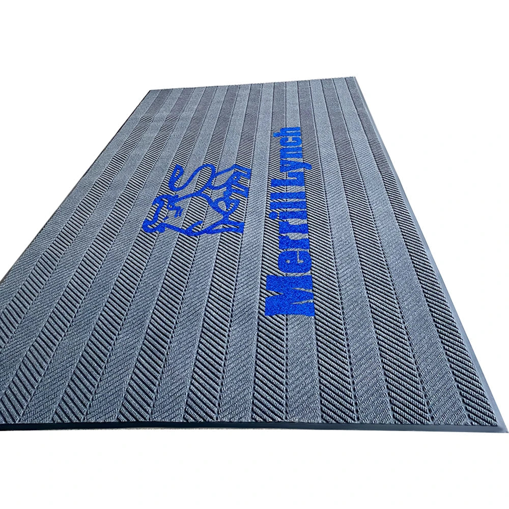 High Quality  Door Rug Indoor Outdoor Double Stripe Floor Mats Anti-Slip Dust Control Modern Washable for Commercial Use Greenset59 Shop