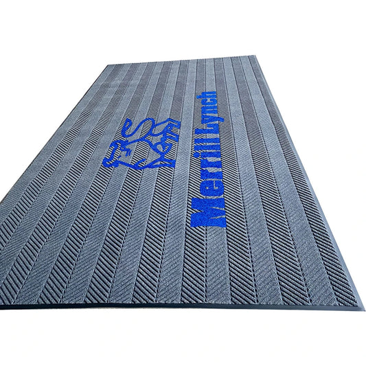 High Quality  Door Rug Indoor Outdoor Double Stripe Floor Mats Anti-Slip Dust Control Modern Washable for Commercial Use Greenset59 Shop