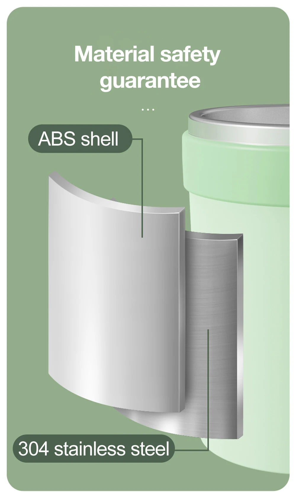 Automatic Stirring Cup Rechargeable Magnetic Mixer Electric Stirring Mugs Stainless Steel Coffee Mug Rotating Magnetic Tumbler Greenset59 Shop