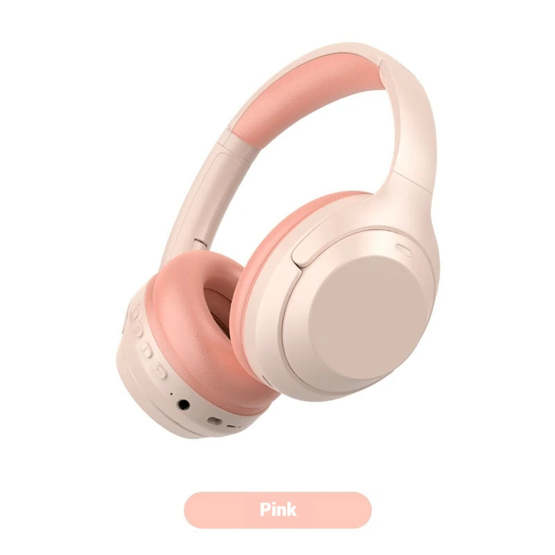 Subwoofer Gaming Wireless Bluetooth Headphones Over Ear HIFI Stereo Headset Noise Reduction Sports Earphones Music Player HD Mic Greenset59 Shop