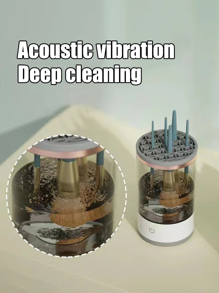 Makeup Brush Cleaner Is An Automatic Rotating Brush Cleaner For Deep Cleaning One Click Operation Is Suitable For All Makeup Greenset59 Shop
