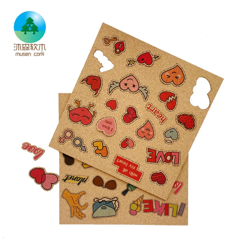 Eco-Friendly Slaminated Wood Cork Board Decorations for Home Sustainable Home Decor Blocks Greenset59 Shop
