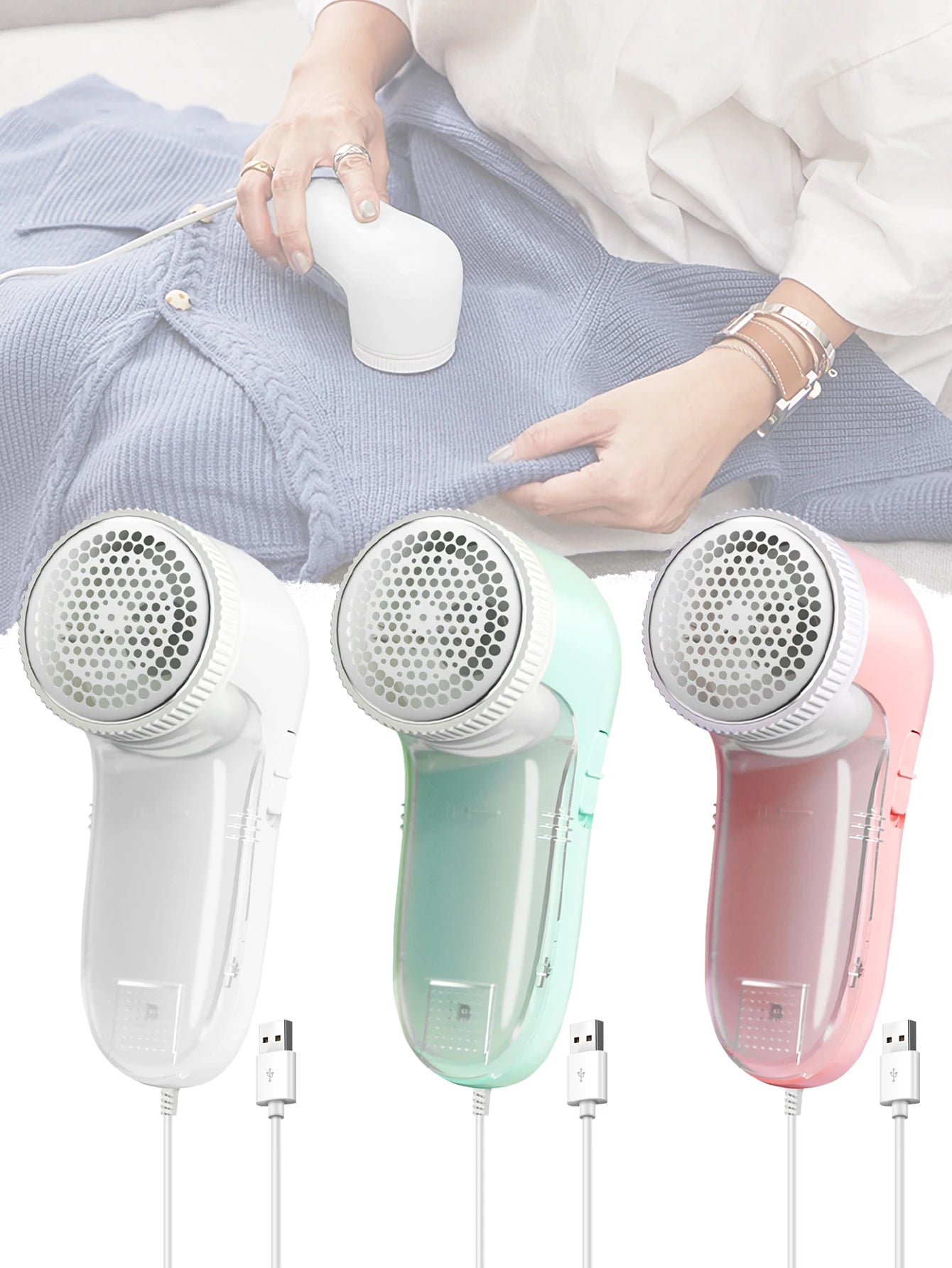 Electric Household Clothes Shaver Fabric Lint Remover Fuzz Electric Fluff Portable Brush blade Professional Lint Remover Trimmer Greenset59 Shop