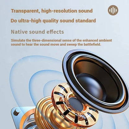 Subwoofer Gaming Wireless Bluetooth Headphones Over Ear HIFI Stereo Headset Noise Reduction Sports Earphones Music Player HD Mic Greenset59 Shop