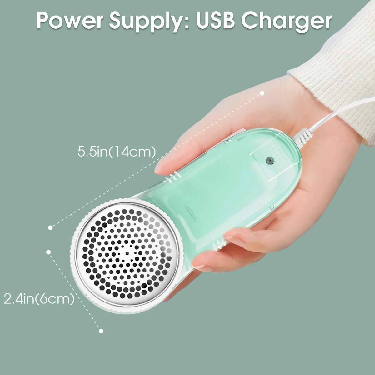Electric Household Clothes Shaver Fabric Lint Remover Fuzz Electric Fluff Portable Brush blade Professional Lint Remover Trimmer Greenset59 Shop
