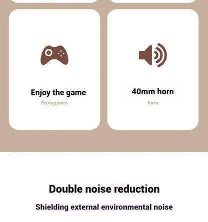 Subwoofer Gaming Wireless Bluetooth Headphones Over Ear HIFI Stereo Headset Noise Reduction Sports Earphones Music Player HD Mic Greenset59 Shop