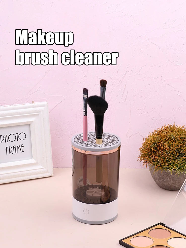 Makeup Brush Cleaner Is An Automatic Rotating Brush Cleaner For Deep Cleaning One Click Operation Is Suitable For All Makeup Greenset59 Shop