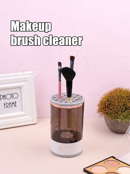 Makeup Brush Cleaner Is An Automatic Rotating Brush Cleaner For Deep Cleaning One Click Operation Is Suitable For All Makeup Greenset59 Shop
