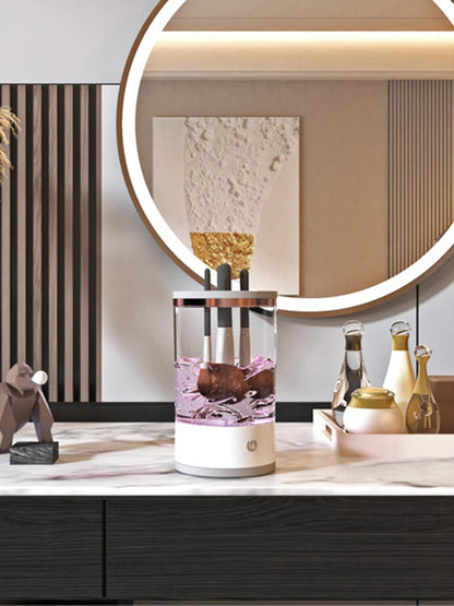 Makeup Brush Cleaner Is An Automatic Rotating Brush Cleaner For Deep Cleaning One Click Operation Is Suitable For All Makeup Greenset59 Shop