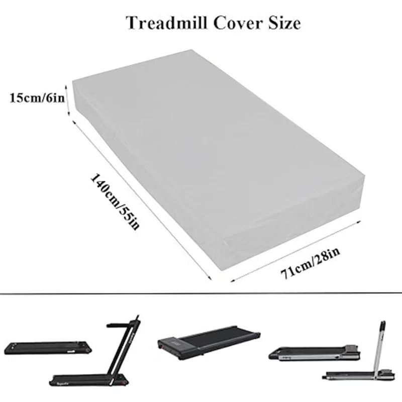 Under Desk Treadmill Cover Dustproof Walking Mat Cover Waterproof Protective Cover for Under Desk Walking Treadmill Office Greenset59 Shop