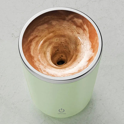 Automatic Self Stirring Cup USB Rechargeable Coffee Mug Portable Mixing Cup for Milk Drinks Home Office Magnetic Thermal Cup Greenset59 Shop