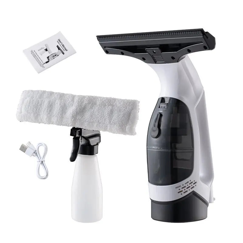 Multifunctional Electric Cordless Window Cleaner Machine White Cordless Rechargeable Automatic Portable Glass Cleaner Tools Greenset59 Shop