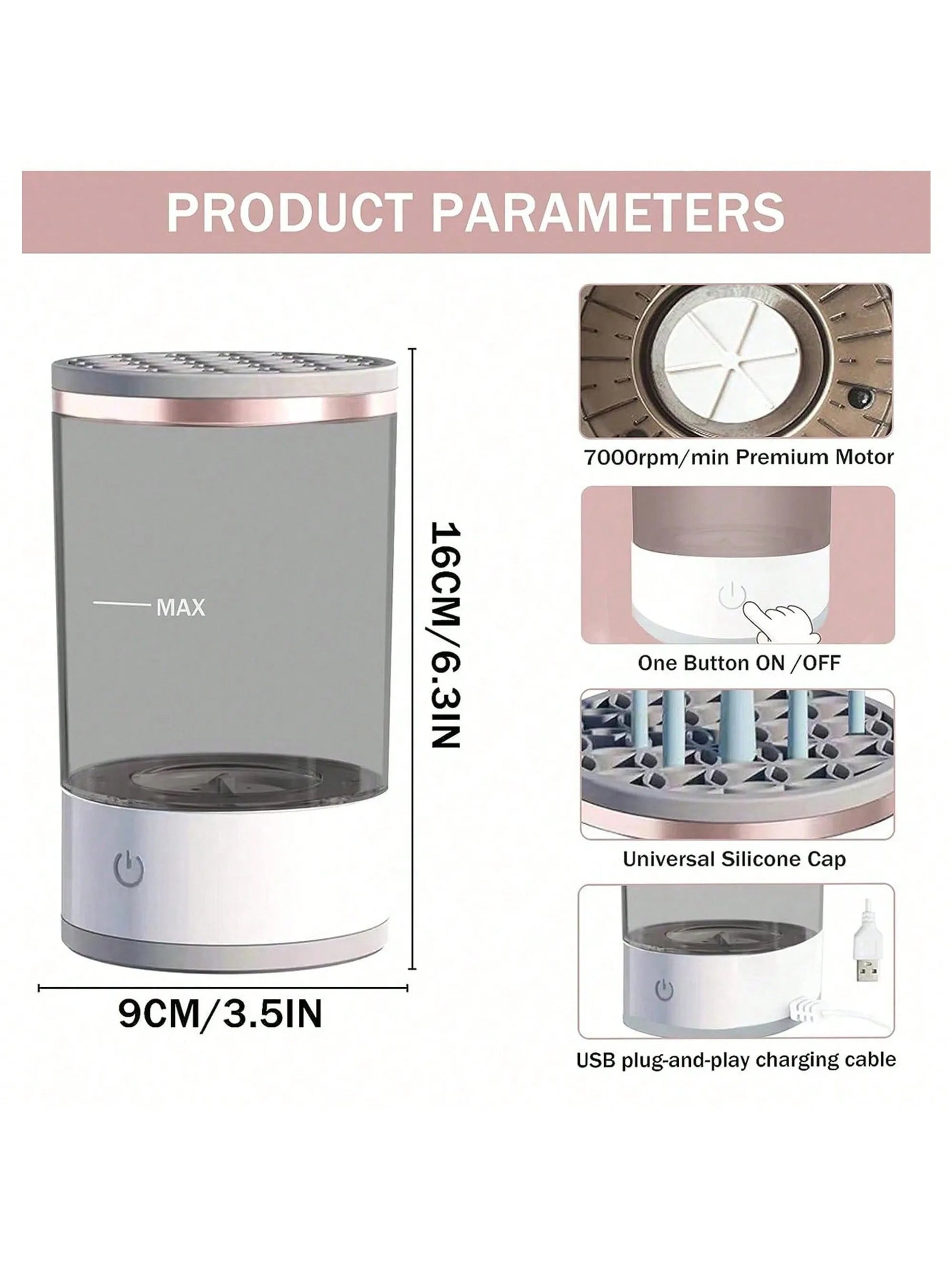 Electric Makeup Brush Cleaner Machine Greenset59 Shop