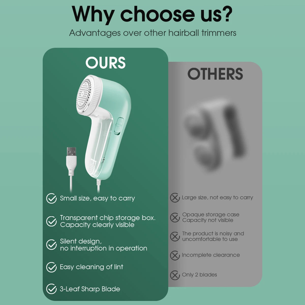 Electric Household Clothes Shaver Fabric Lint Remover Fuzz Electric Fluff Portable Brush blade Professional Lint Remover Trimmer Greenset59 Shop