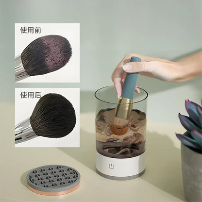 Makeup Brushes Cleaner Machine Portable USB Electric Cosmetic Brush Cleaning Washing Tools Make Up Brush Cleaning Dry Tools Greenset59 Shop