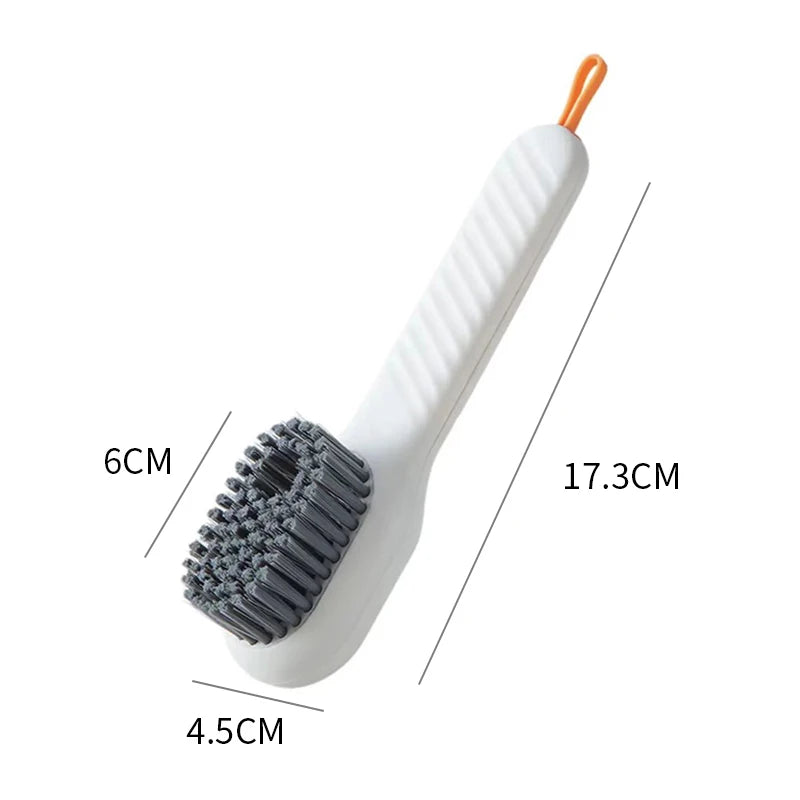 Cleaning Brush Soft Bristled Liquid Shoe Brush Long Handle Brush Clothes Brush Shoe Clothing Board Brush Household Cleaning Tool Greenset59 Shop