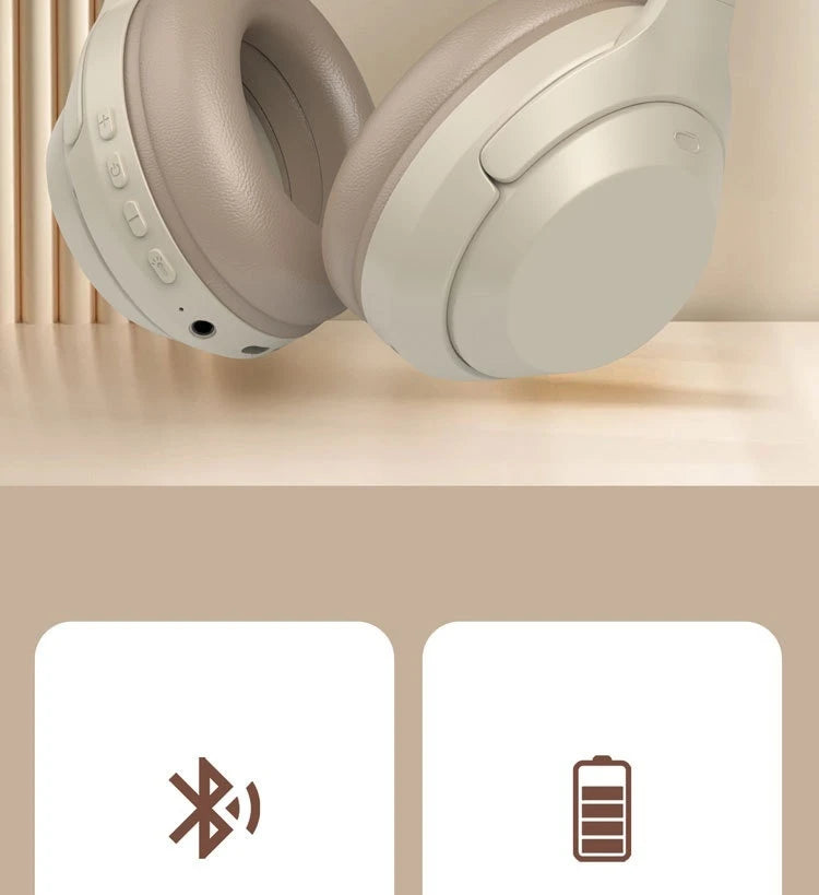Subwoofer Gaming Wireless Bluetooth Headphones Over Ear HIFI Stereo Headset Noise Reduction Sports Earphones Music Player HD Mic Greenset59 Shop
