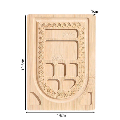 Eco-Friendly Bamboo Bead Board Perfect Tool for Jewelry Making and Beading Projects Bracelet Necklaces Design Beading Mats Trays Greenset59 Shop