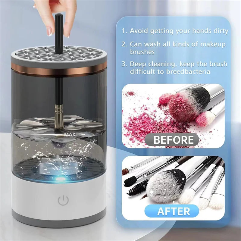 Makeup Brushes Cleaner Machine Portable USB Electric Cosmetic Brush Cleaning Washing Tools Make Up Brush Cleaning Dry Tools Greenset59 Shop