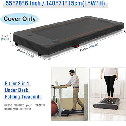 Under Desk Treadmill Cover Dustproof Walking Mat Cover Waterproof Protective Cover for Under Desk Walking Treadmill Office Greenset59 Shop