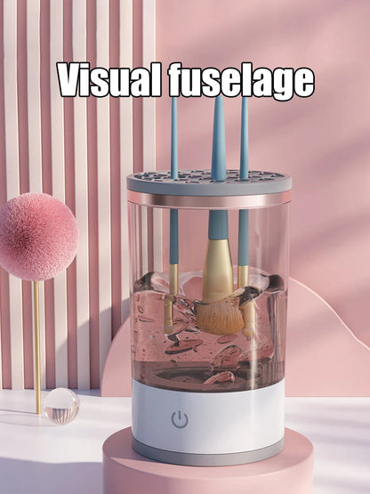 Makeup Brush Cleaner Is An Automatic Rotating Brush Cleaner For Deep Cleaning One Click Operation Is Suitable For All Makeup Greenset59 Shop