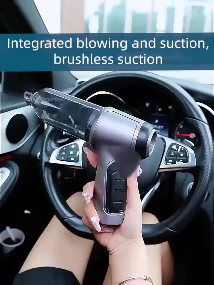 3-in-1 Pink Portable Handheld Wireless Vacuum Cleaner - Compact Car Vacuum with Strong Suction Power for Dry and Wet Cleaning - Cordless, Lightweight, and Easy to Use for Car Interiors and Tight Spaces Greenset59 Shop