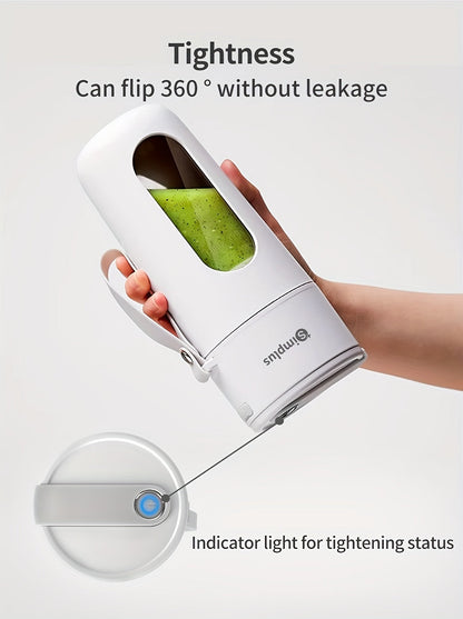 Simplus Portable Blender - 13.53oz Capacity, Quick Ice Crush in 38 Seconds, Stainless Steel Blades, USB Rechargeable, Easy Clean, Compact Kitchen Gadget Greenset59 Shop