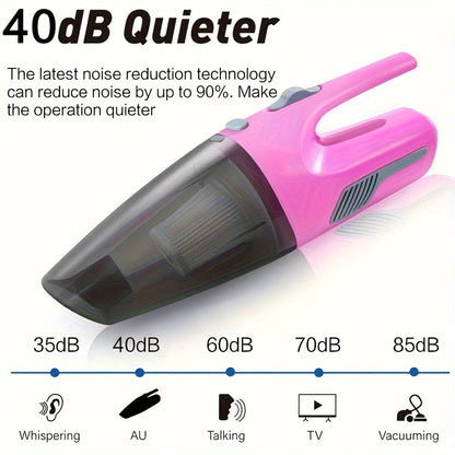 CascadeVac Cordless Car Vacuum Cleaner - Big Suction, Large Capacity, USB Rechargeable, Ideal for Home and Car/Office Cleaning, Portable with Crevice Tool, Car Vacuum Cleaner | Modern Vacuum | Durable Plastic Body, Vacuum Cle Greenset59 Shop