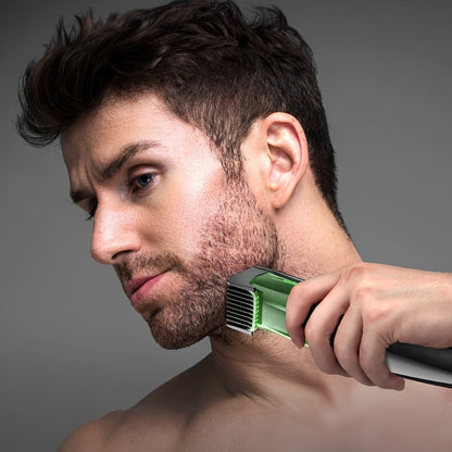 Men's Beard Shaver Groin & Body Grooming Trimmer Professional Cordless Hair Clipper With Vacuum Cleaner Father's Day Gift Greenset59 Shop