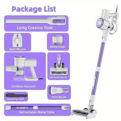 Corded Vacuum Cleaner, Powerful 20Kpa Suction, With LED Light, 6-in-1 Corded Stick Vacuum Cleaner, Suitable For Pet Hair On Carpets And Hard Floors, 600-watt Handheld Vacuum Cleaner Greenset59 Shop