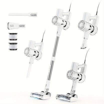 Corded Vacuum Cleaner, Powerful 20Kpa Suction, With LED Light, 6-in-1 Corded Stick Vacuum Cleaner, Suitable For Pet Hair On Carpets And Hard Floors, 600-watt Handheld Vacuum Cleaner Greenset59 Shop