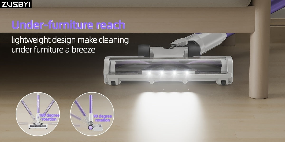 Corded Vacuum Cleaner, Powerful 20Kpa Suction, With LED Light, 6-in-1 Corded Stick Vacuum Cleaner, Suitable For Pet Hair On Carpets And Hard Floors, 600-watt Handheld Vacuum Cleaner Greenset59 Shop